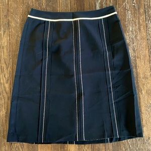 Ann Taylor Stitch Detail Skirt
